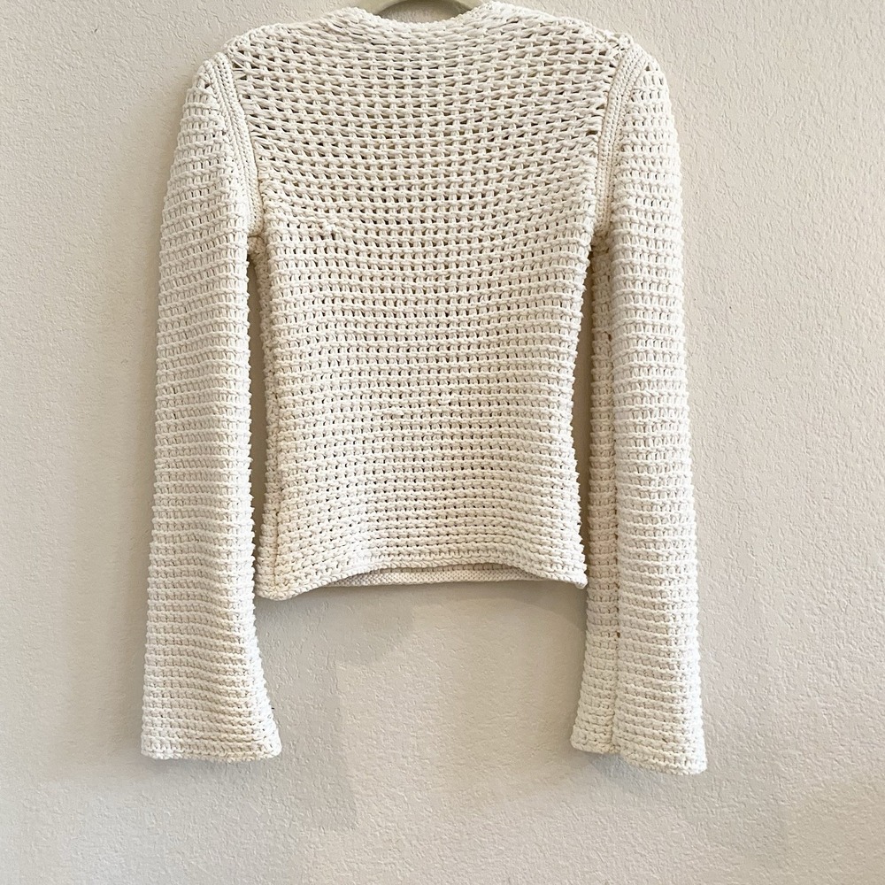 Theory Cream Knit Sweater - Picture 13 of 15